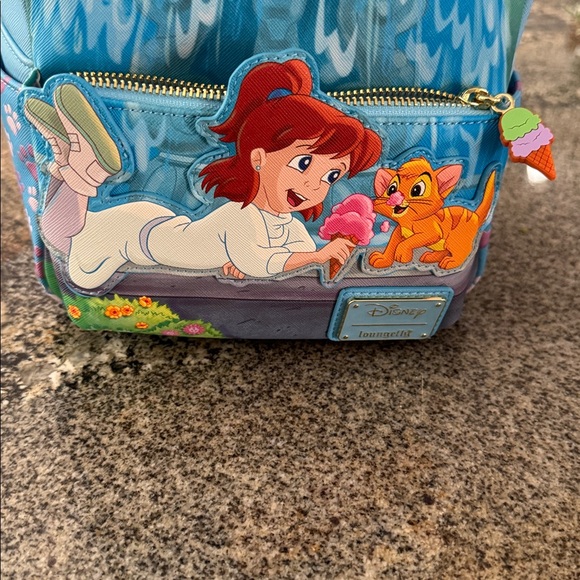 Disney Oliver and Company Oliver & Jenny Ice Cream Mini Backpack NWT - Picture 6 of 8